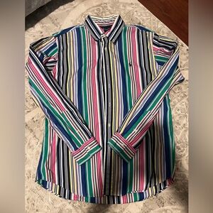 Ralph Lauren multi colored button down